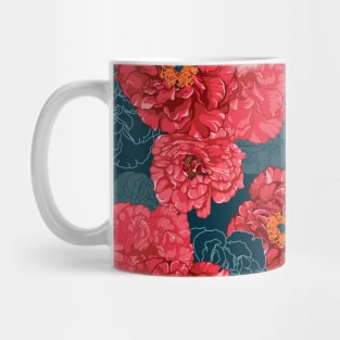 Red roses are blooming 2 Mug